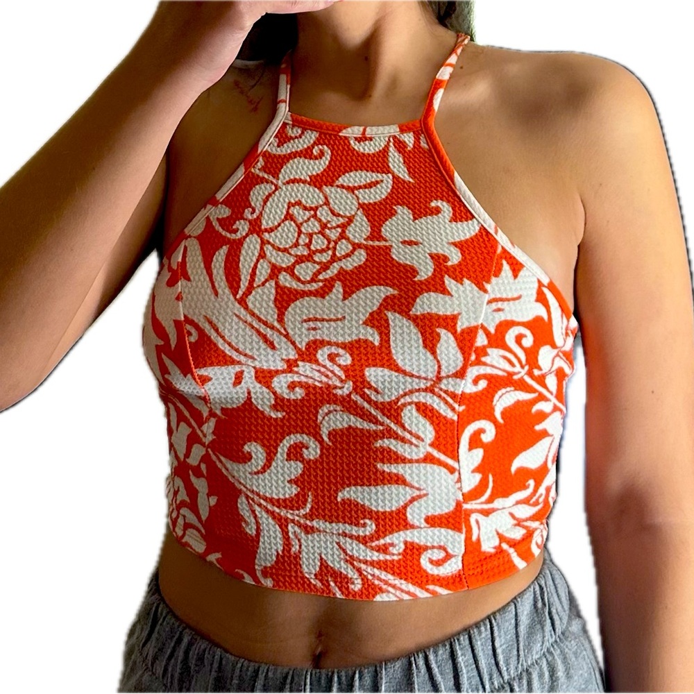 Cute Floral Summer Tank